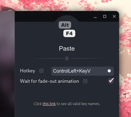 hotkey